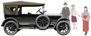 Wolseley A9, produite en 1922, dans le prolongement du projet engagé en 1916.